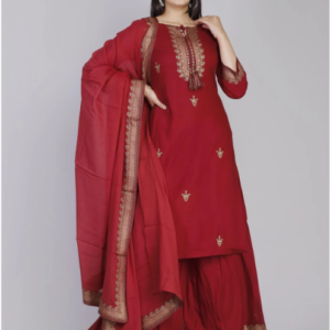 Vihana Grace Pure Cotton Kurta Palazzo Set
